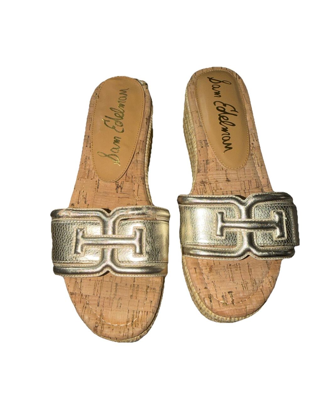 Sam Edelman Pauleena Espadrille Platform Sandals Size 8.5 READ